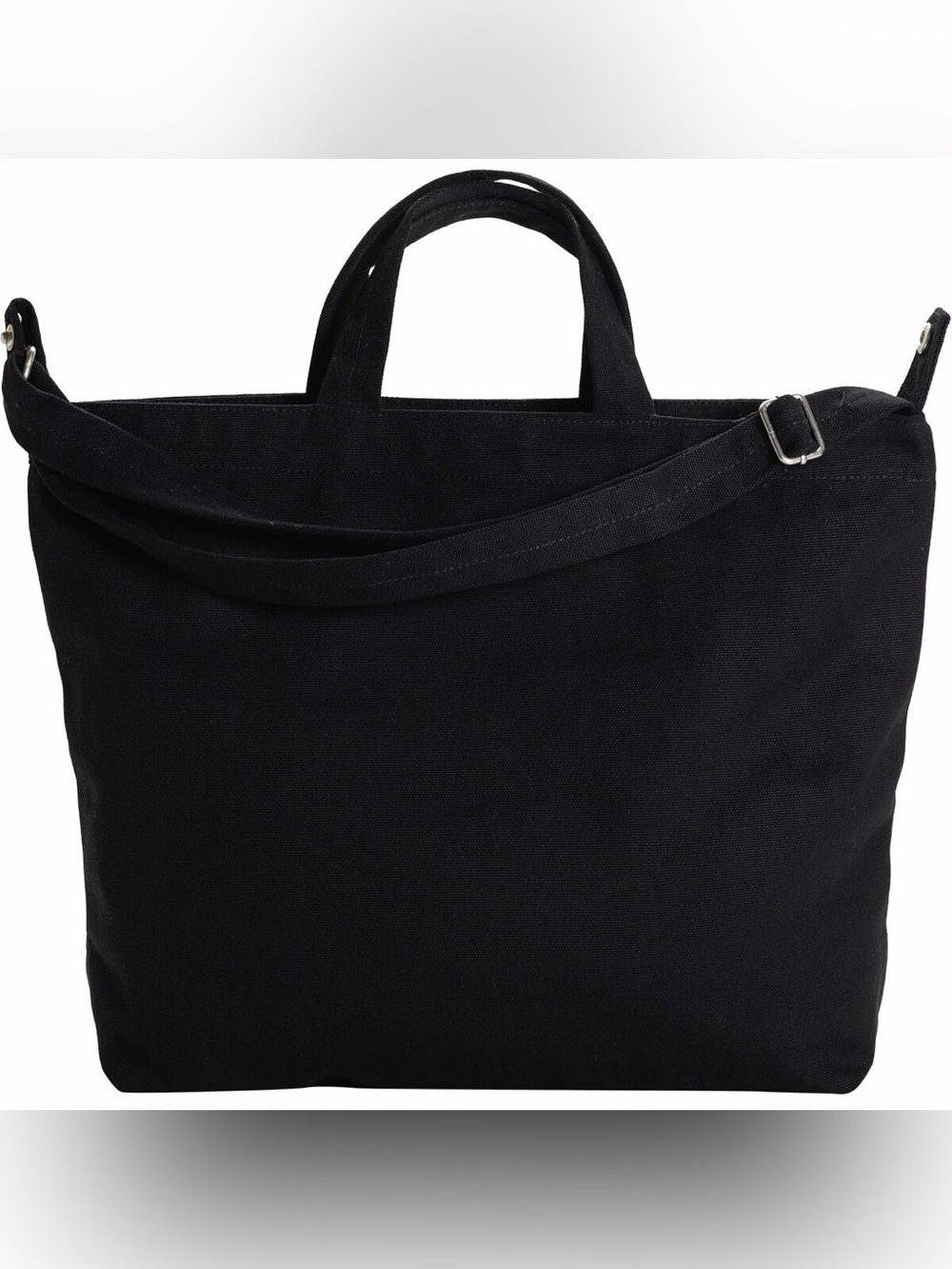 Baggu Horizontal Zip Duck Bag Crossbody Shoulder Black